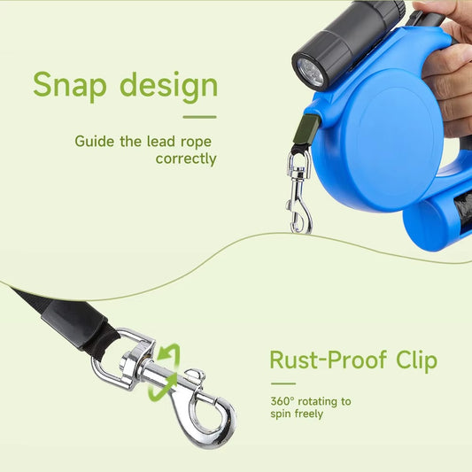 Retractable Dog Lead with Anti-Slip Handle