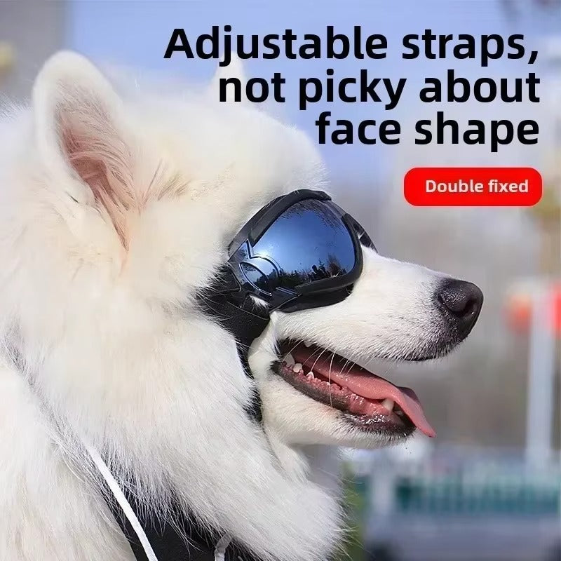 Adjustable Pet Goggles-Anti UV Glare & Windproof