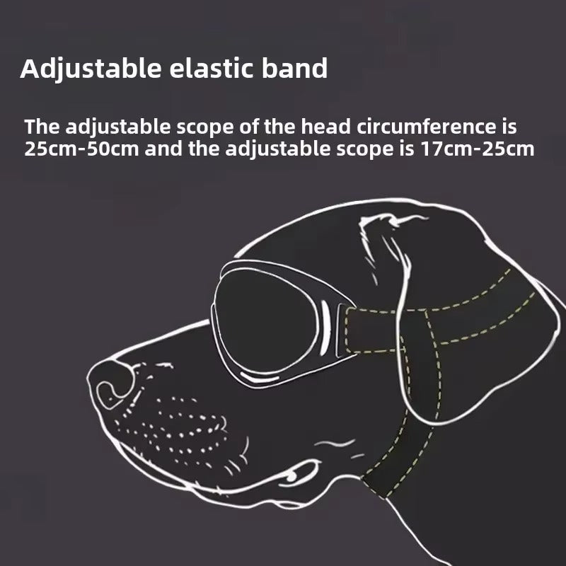 Adjustable Pet Goggles-Anti UV Glare & Windproof