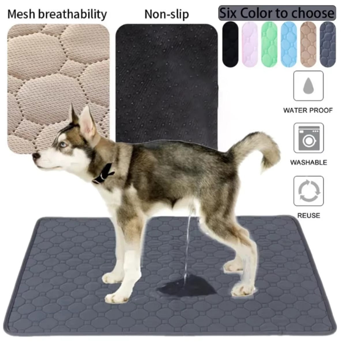 Dog Pee Pad Reusable & Washable