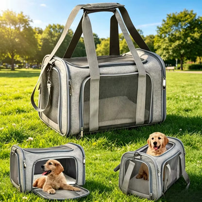 Soft Dog Carrier Backpack