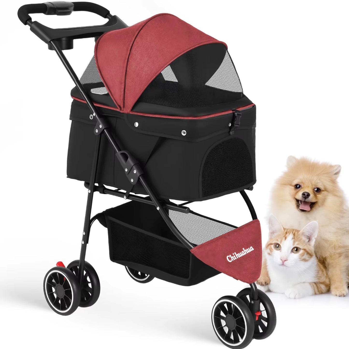 Pet Stroller For Dogs & Cats